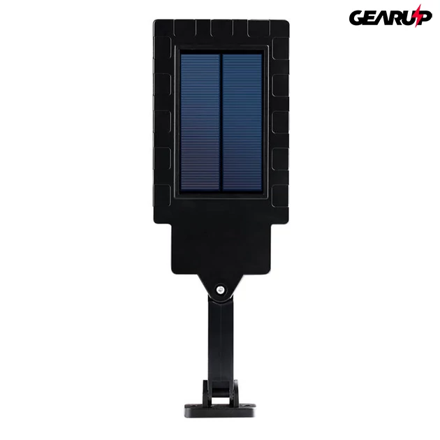 Kép 3/3 - Superfire FF7-B napelemes kültéri lámpa mozgásérzékelővel távirányítóval 28W 2400mAh