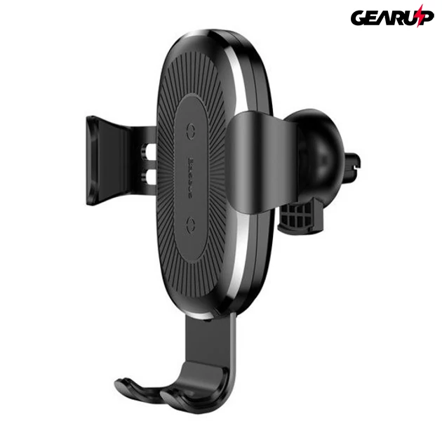 Kép 1/8 - Baseus® Gravity: Autós telefontartó és vezeték nélküli töltő – 10W 1