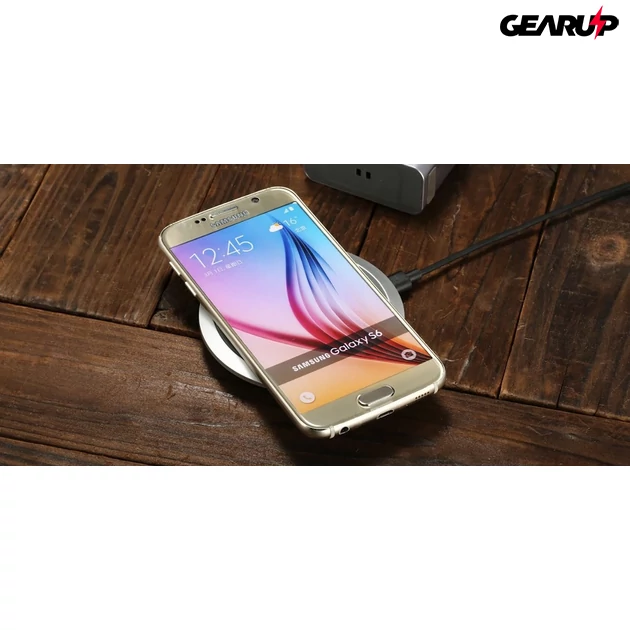 Kép 2/6 - BlitzWolf® BW-FWC1: vezeték nélküli gyorstöltő (Qi/ Samsung S8/S7/S6)