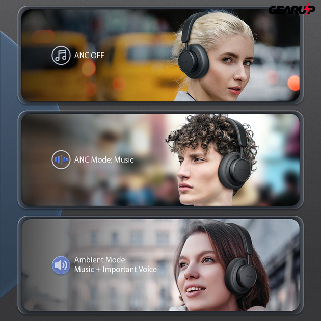 BlitzWolf® BW-ANC5: Bluetooth 5.0 TWS fejhallgató dual aktív zajszűréssel