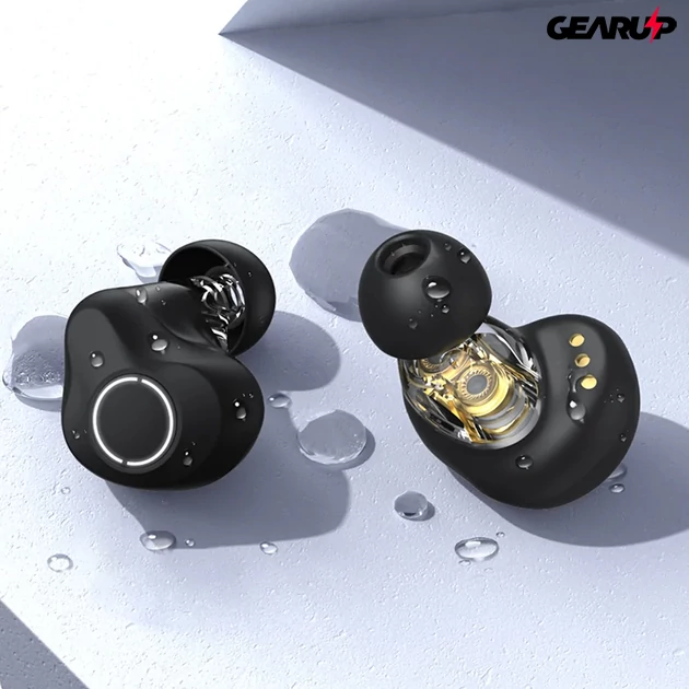 Kép 4/6 - BlitzWolf® BW-FYE13 TWS 6.1 mm-es dual dynamic driver fülhallgató HiFi hangzással