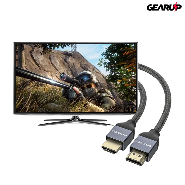 Kép 5/5 - BlitzWolf® BW-HDC5: 8K 48Gbps HDMI kábel (2M)