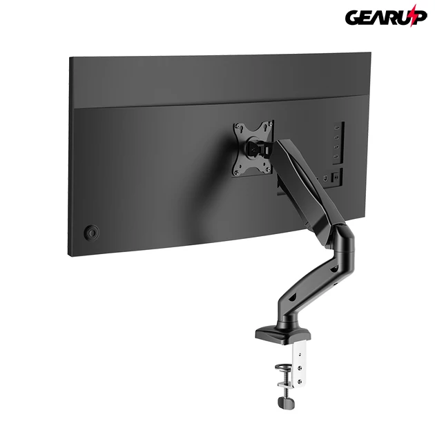 Kép 1/5 - BlitzWolf® BW-MS1: Monitor állvány asztalra pneumatikus karral 1