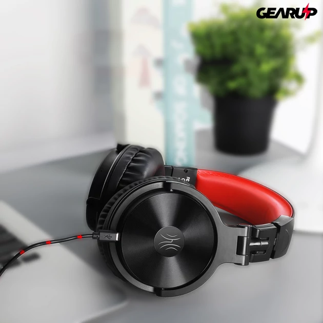 Kép 2/3 - OneOdio Pro M: vezeték nélküli Gamer fejhallgató - Fekete