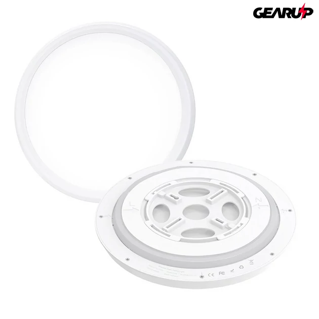 Kép 2/4 - BlitzWolf® BW-CLT1: intelligens LED mennyezeti lámpa változtatható színekkel