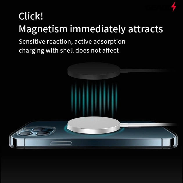 Kép 3/4 - Bakeey: 15W mágneses Magsafe vezeték nélküli töltő iPhone-hoz 3