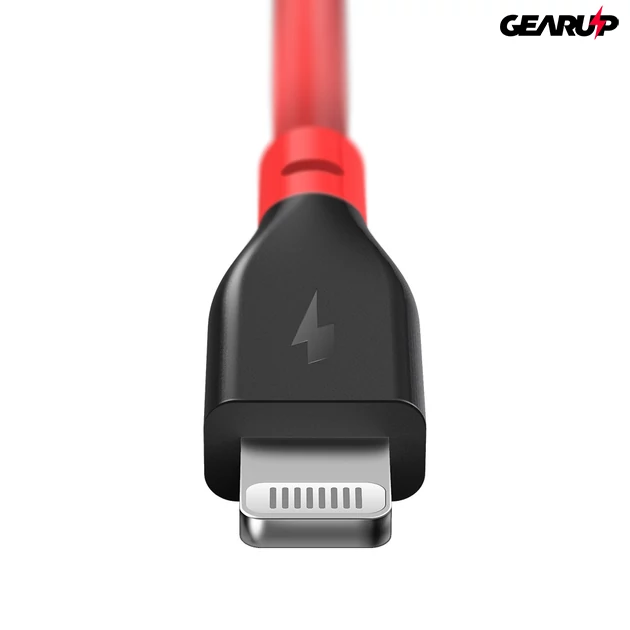 Kép 4/9 - BlitzWolf® BW-CL1: Type-C - Lightning gyorstöltő kábel iPhonehoz (PD 3.0) - 0.91m