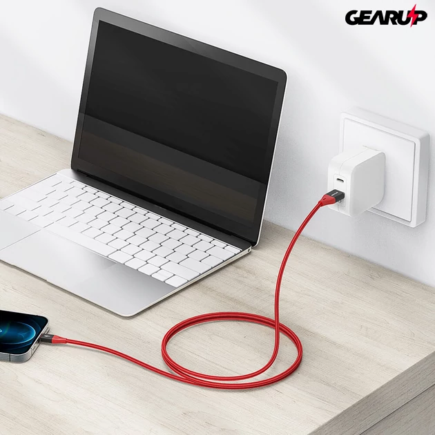 Kép 5/5 - BlitzWolf® BW-MF10 Pro: Lightning töltő- és adatkábel (1.8m)