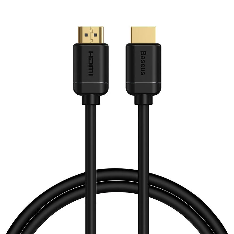 Baseus HDMI kábel, 4K 60Hz, 3D, HDR, 18Gbps, 1m (fekete)