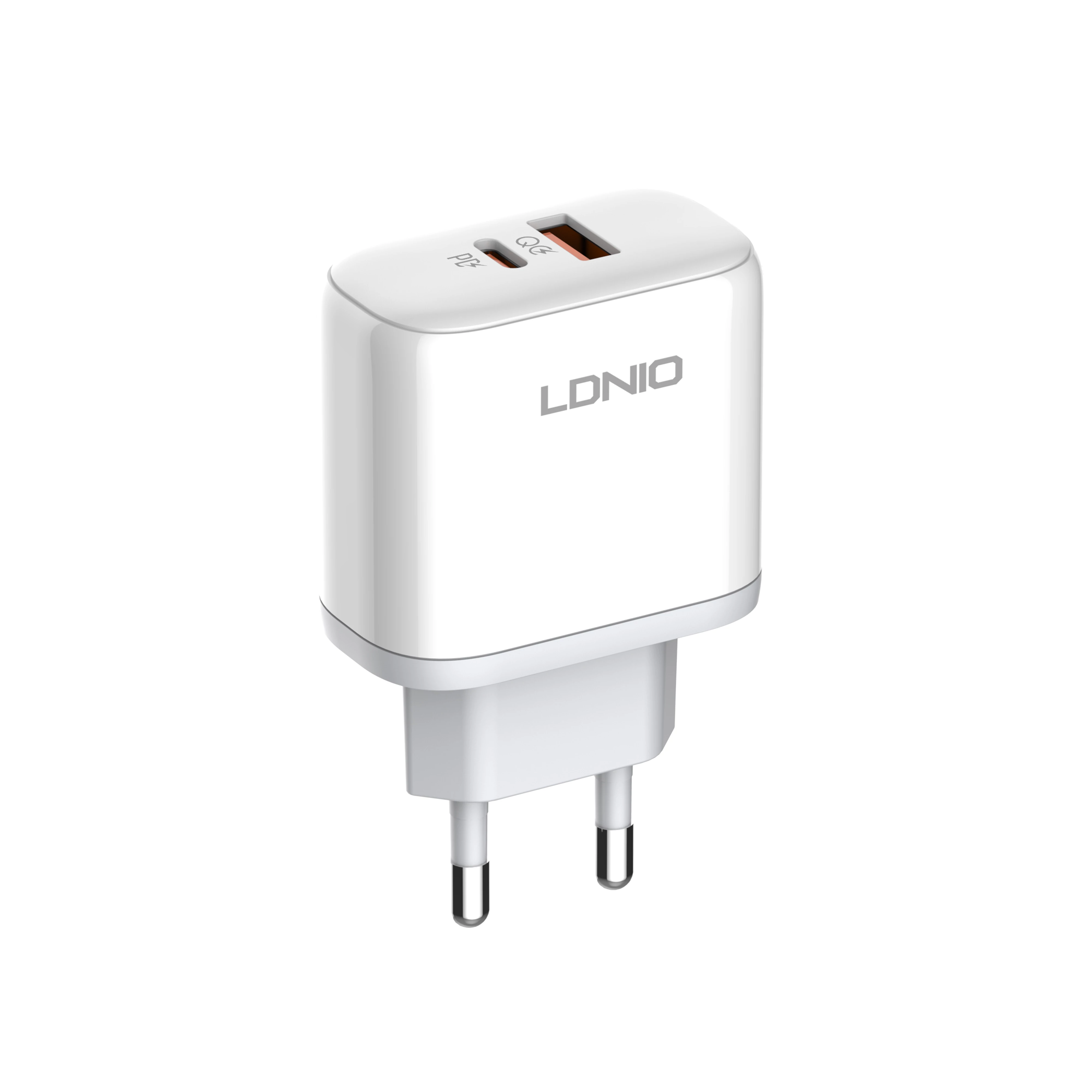 LDNIO gyorstöltő USB és USB-C kimenettel + USB-C kábellel, 45W