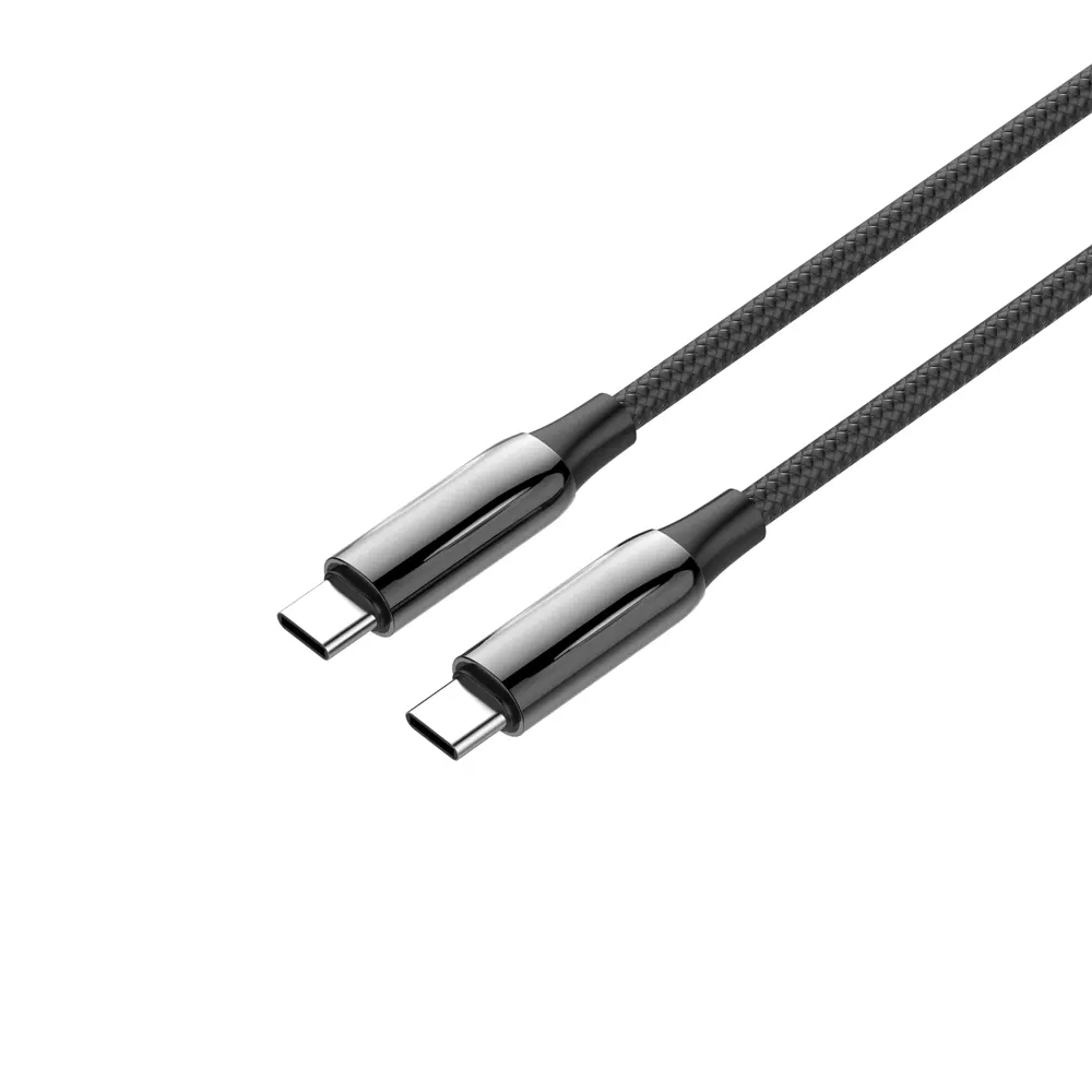 LDNIO USB-C/USB-C PD3.1 kábel, 240W, 2m (fekete)