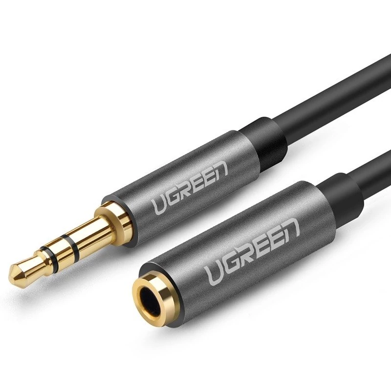 UGREEN 3,5mm Jack kábel hosszabító, 3m (fekete)