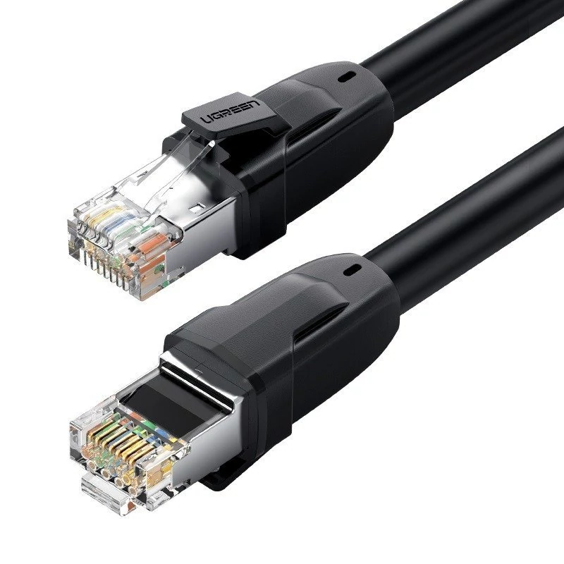 UGREEN RJ45 hálózati kábel, CAT8, 5m (fekete)