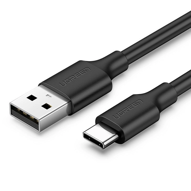 UGREEN USB-A/USB-C töltőkábel, 3A, 2m - fekete