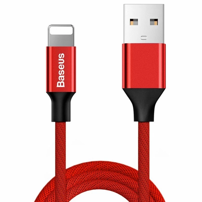 Baseus Yiven USB/Lightning kábel - 1,8m 2A (piros)