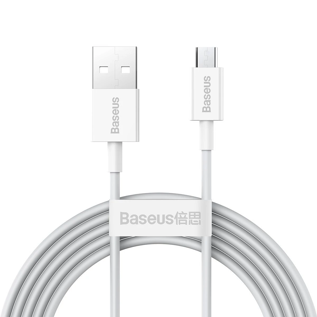 Baseus Superior Series USB / micro USB kábel, 2A, 2m (fehér)