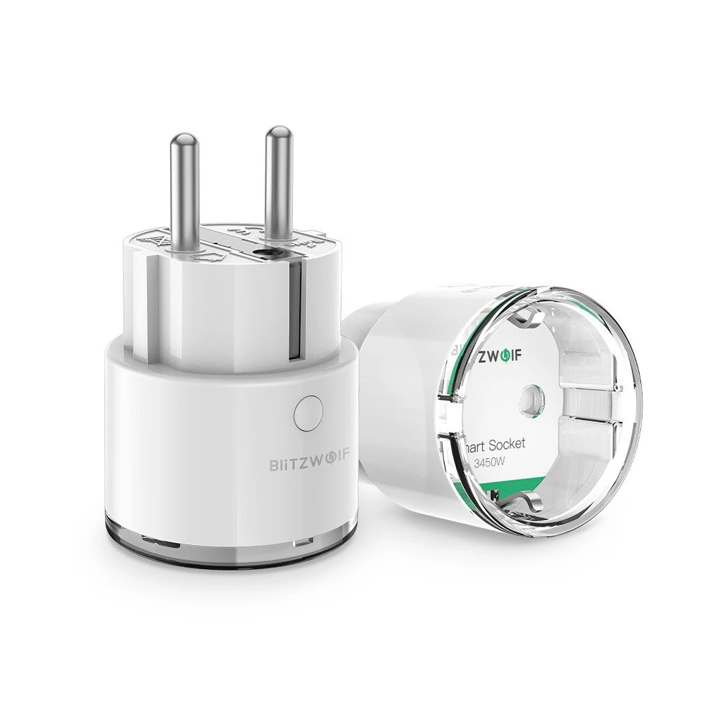 Blitzwolf BW-SHP6 Pro Intelligens aljzat, WiFi, 15A, 3450W