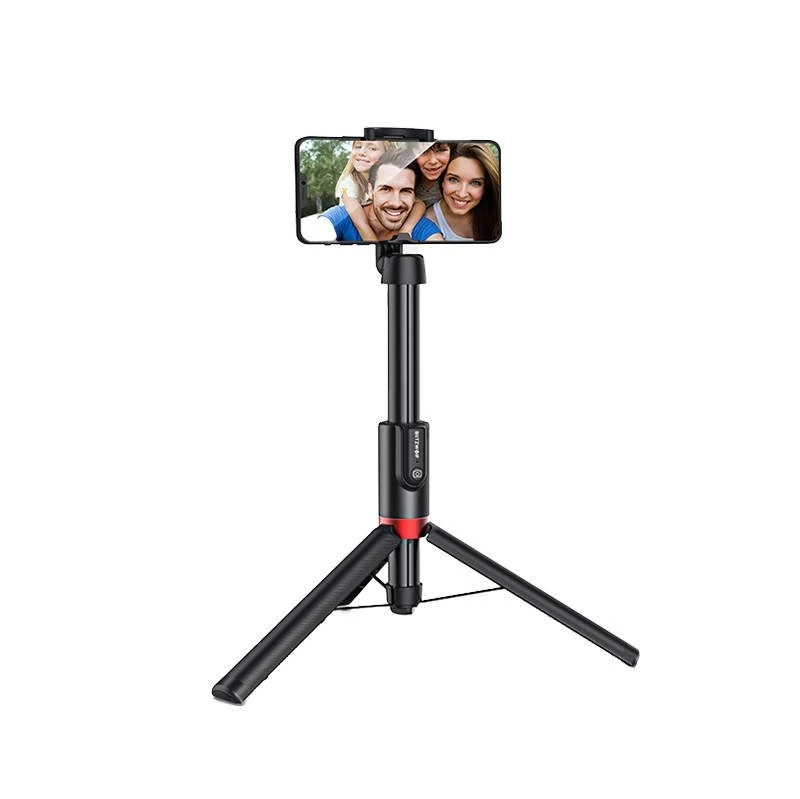 BlitzWolf BW-BS10 Plus multifunkcionális selfie bot (fekete)