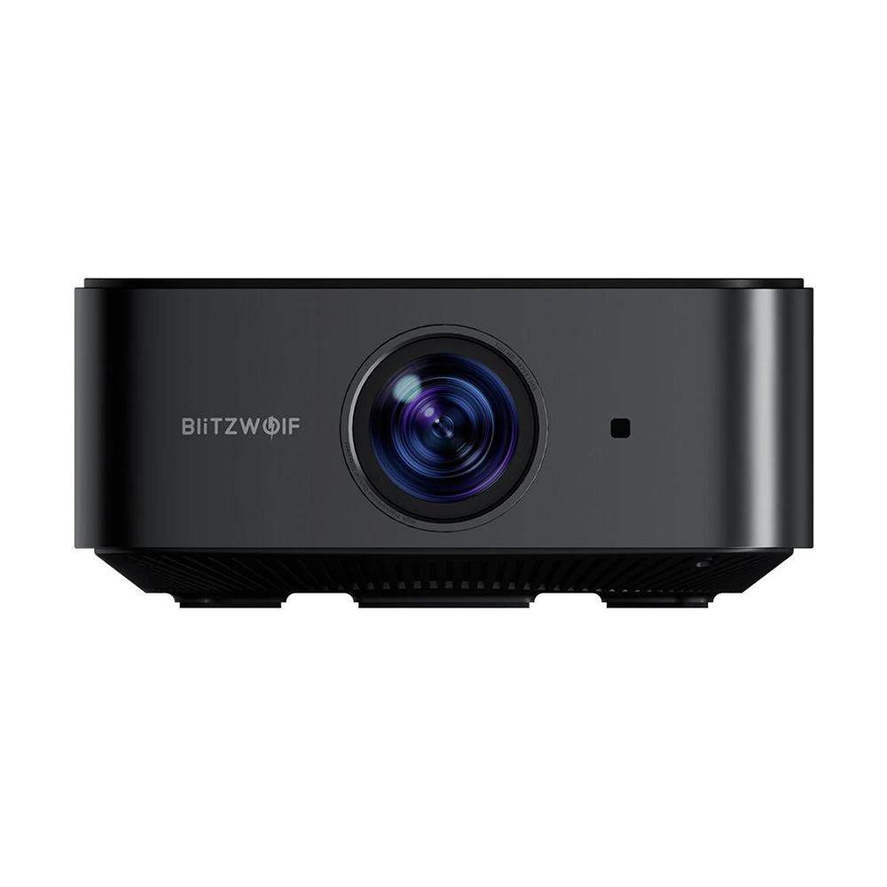 BlitzWolf BW-V10 1080p házimozi projektor automatikus fókuszállítással, távirányítóval, HDMI kábellel és beépített hangszóróval