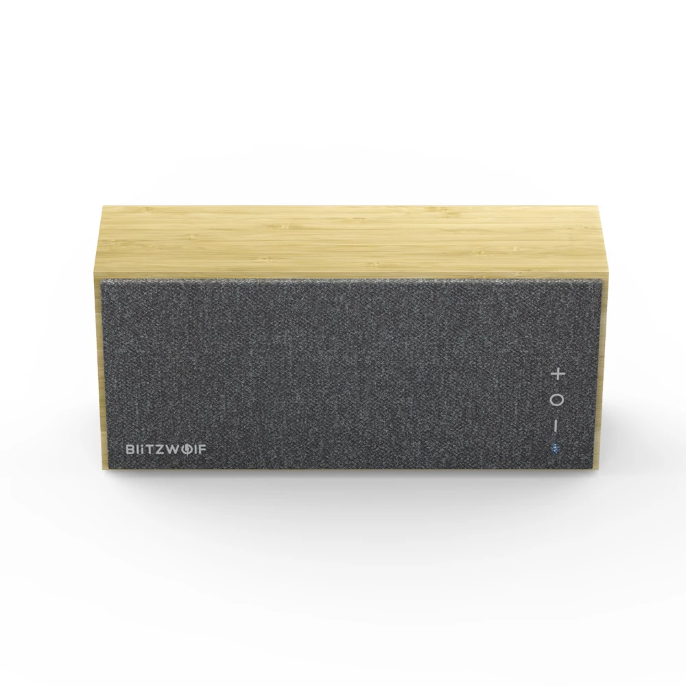 BlitzWolf BW-HA1 2000mAh vezeték nélküli bambusz Bluetooth hangszóró - 20W