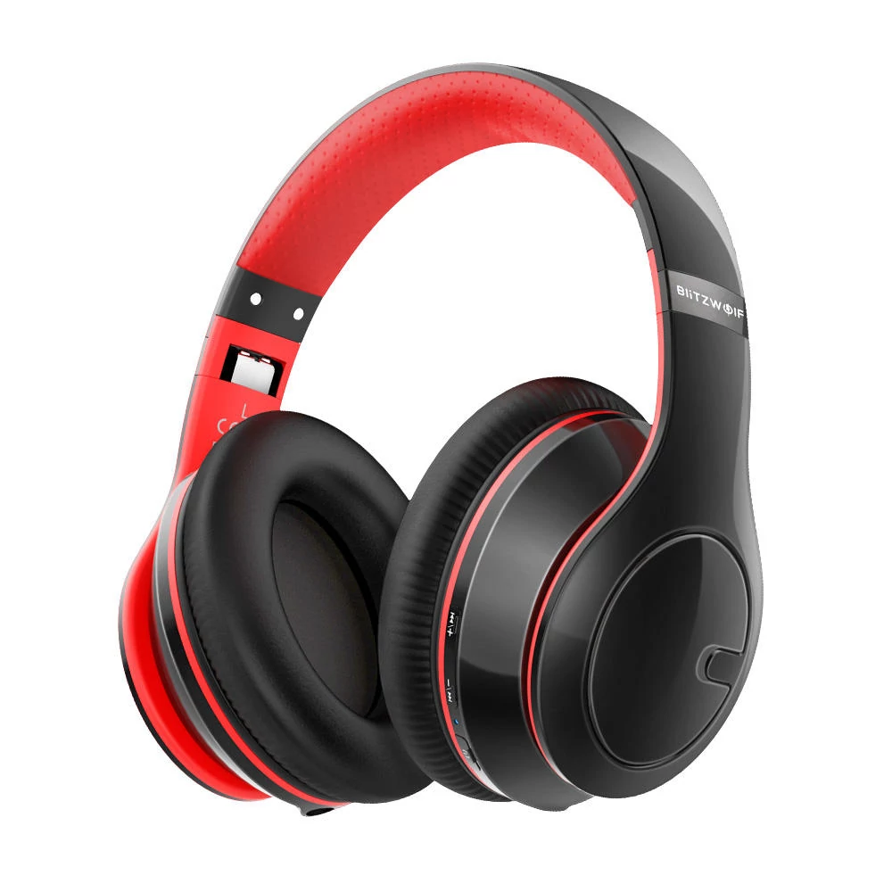 BlitzWolf BW-HP1 vezeték nélküli Bluetooth fejhallgató beépített mikrofonnal