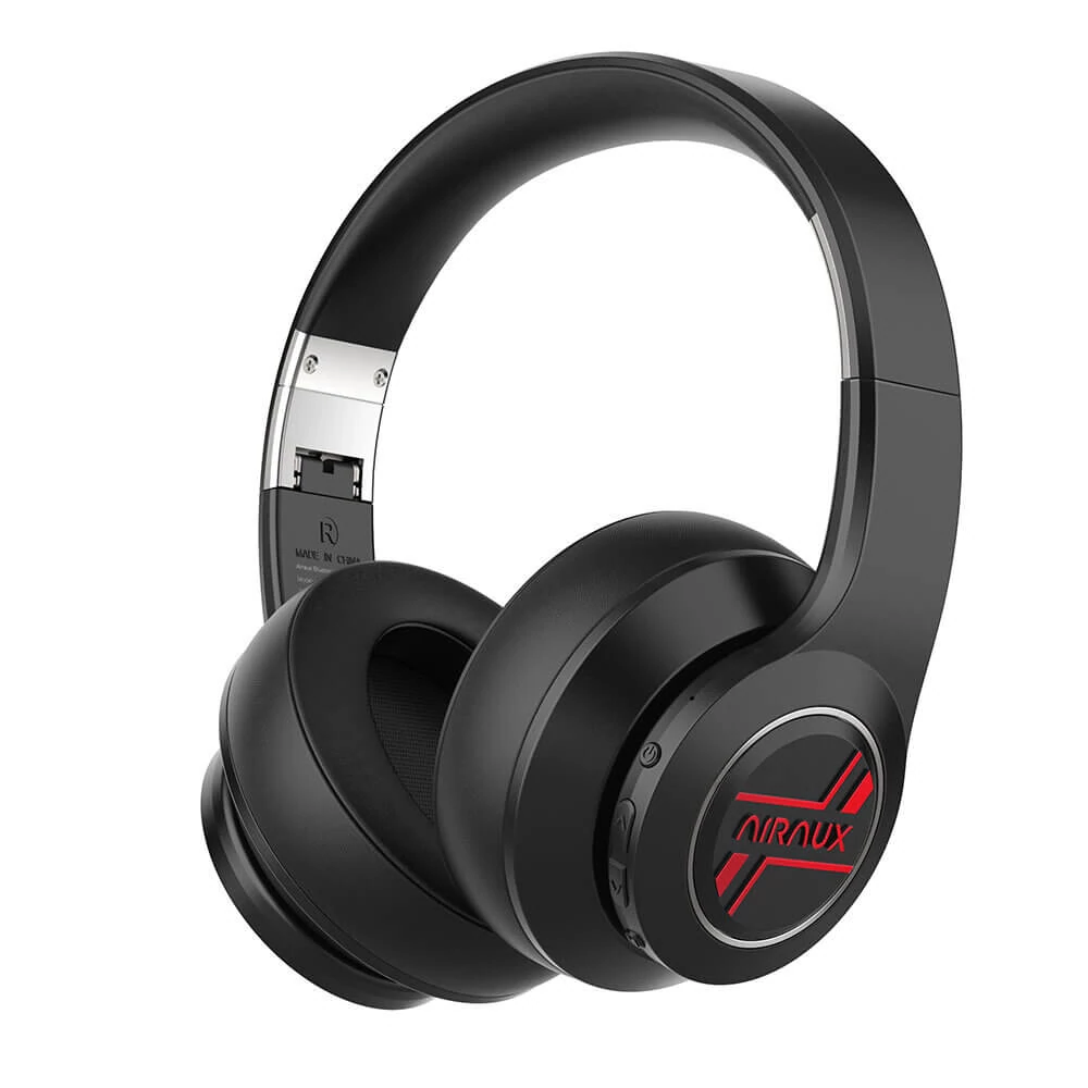 BlitzWolf AirAux AA-ER3 Bluetooth 5.0 fejhallgató mikrofonnal és akár 40 órás üzemidővel - Fekete