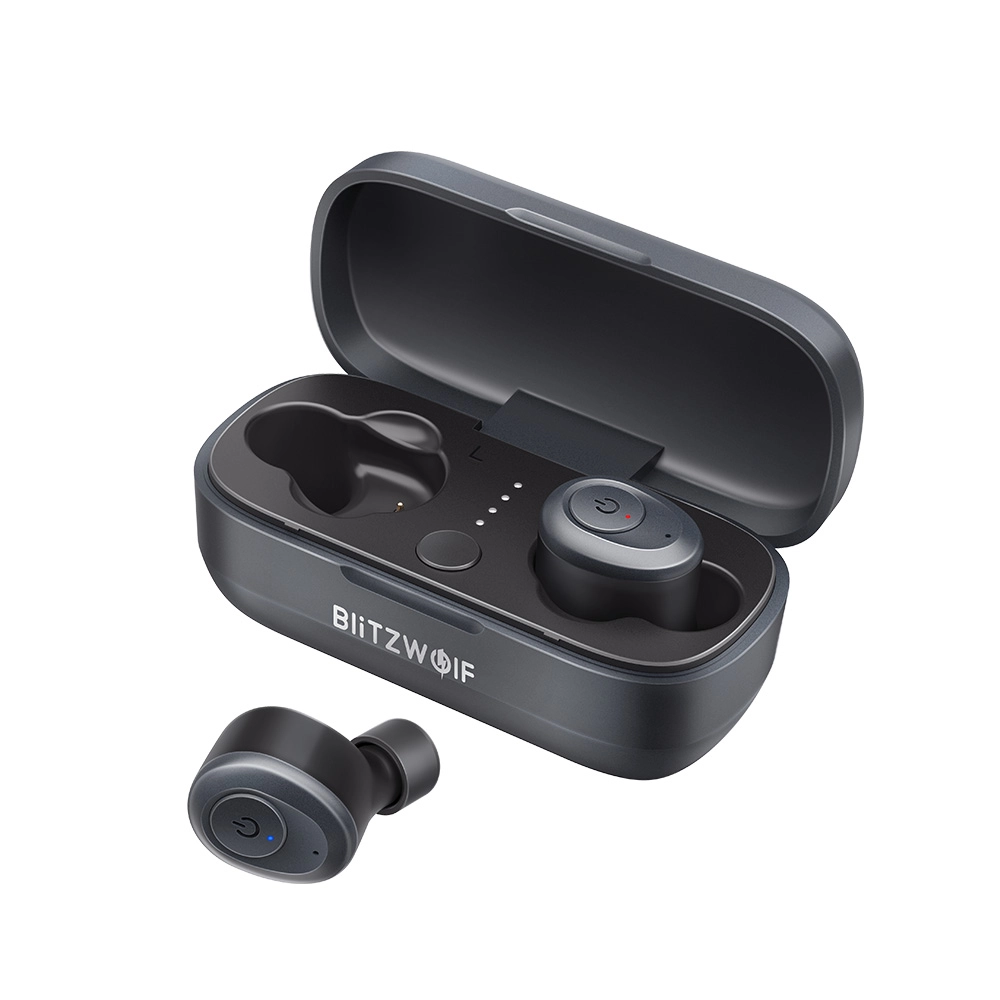 BlitzWolf BW-FYE4 teljesen vezeték nélküli fülhallgató töltődobozzal, Bluetooth 5.0 - IPX4