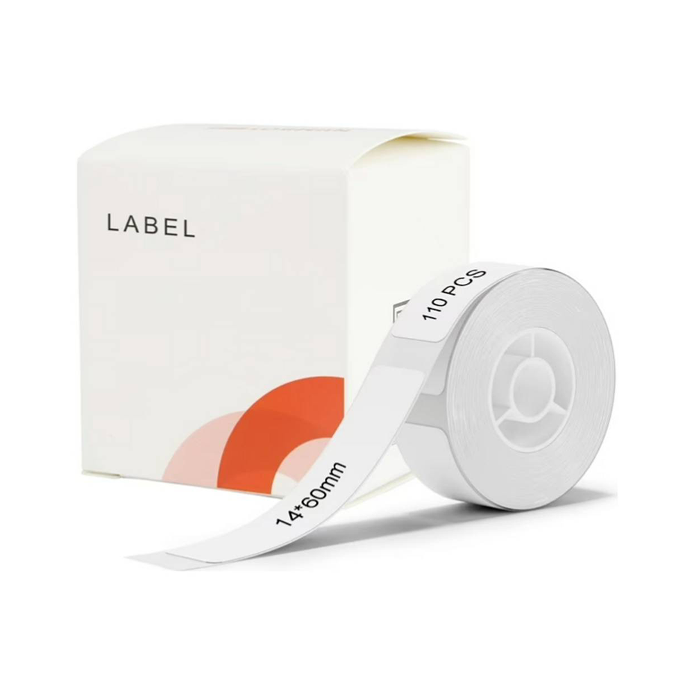 Niimbot termál címke 14x60 mm, 110 db (fehér)