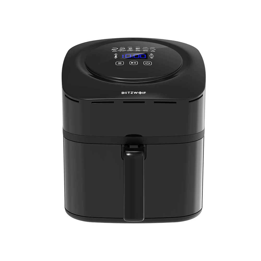 BlitzWolf BW-AF1 olaj nélküli forró levegős okos fritőz digitális kijelzővel 1800W, 6 l kapacitással