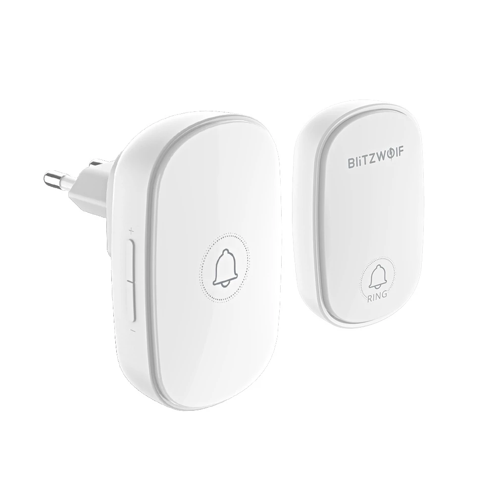 BlitzWolf BW-DB1 RF 433Mhz vezeték nélküli csengő