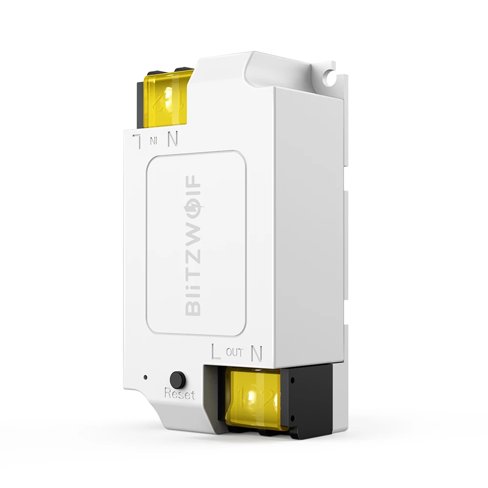 BlitzWolf BW-SS1 wifis, internetről távvezérelhető kapcsoló relé - 3300W, 15A
