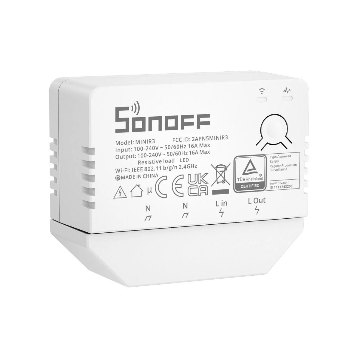 Sonoff Wi-fi MINI R3 Smart Switch, okos kapcsoló