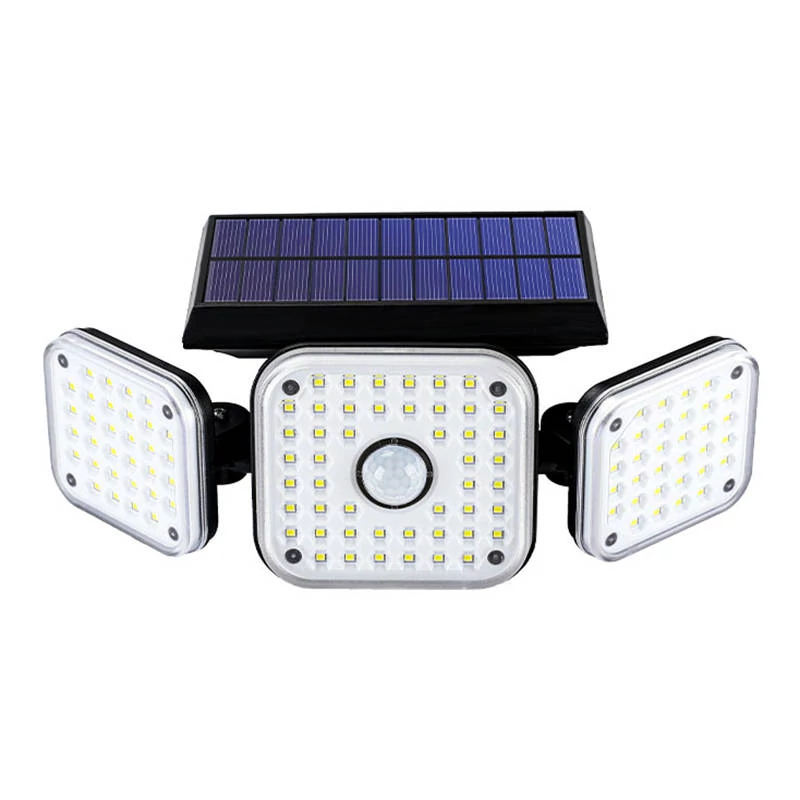 Superfire FF13-C napelemes kültéri fali lámpa mozgásérzékelővel, 22W, 300lm, 2400mAh